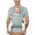 Кош за новородено Ergobaby Embrace Soft Air Mesh, дишащо и комфортно раждане, 11 кг - Sage - 5