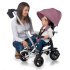 Tricicleta pentru copii Qplay Nova Rubber, ultra-pliabila,10 luni - 3 ani - Violet - 5