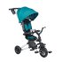 Tricicleta pentru copii Qplay Nova Rubber, ultra-pliabila,10 luni - 3 ani -Turcoaz - 3