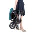 Tricicleta pentru copii Qplay Nova Rubber, ultra-pliabila,10 luni - 3 ani -Turcoaz - 6