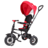 Tricicleta pentru copii Qplay Rito Rubber, pliabila, 12 luni - 3 ani - Roz - 9