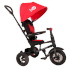 Tricicleta pentru copii Qplay Rito Rubber, pliabila, 12 luni - 3 ani - Rosu - 2