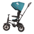 Tricicleta pentru copii Qplay Rito Rubber, pliabila, 12 luni - 3 ani - Albastru deschis - 4
