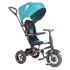 Tricicleta pentru copii Qplay Rito Rubber, pliabila, 12 luni - 3 ani - Albastru deschis - 2