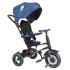Tricicleta pentru copii Qplay Rito Rubber, pliabila, 12 luni - 3 ani - Albastru inchis - 2