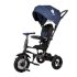 Tricicleta pentru copii Qplay Rito Rubber, pliabila, 12 luni - 3 ani - Albastru inchis - 1