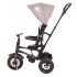 Tricicleta pentru copii Qplay Rito Rubber, pliabila, 12 luni - 3 ani - Gri - 4