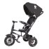 Tricicleta pentru copii Qplay Rito Rubber, pliabila, 12 luni - 3 ani - Negru - 4