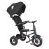Tricicleta pentru copii Qplay Rito Rubber, pliabila, 12 luni - 3 ani - Negru - 2