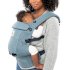  Marsupiu pentru bebelusi Ergobaby Adapt Soft Flex Mesh, respirabil si confortabil, 0 - 4 ani, Slate Blue - 2