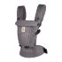  Βρεφικό πορτμπαγκάζ Ergobaby Adapt Soft Flex Mesh, αναπνεύσιμο και άνετο, 0 - 4 ετών, γκρι γραφίτη - 1