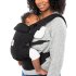 Кош за новородено Ergobaby Adapt Soft Touch Cotton комфортен 0 - 4 години Onyx Black - 2