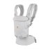 Ergobaby Adapt Soft Touch Cotton Εργονομικός Μάρσιπος Μωρού 0-4 Ετών Pearl Grey - 2