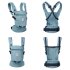 Кош за новородено Ergobaby Adapt Soft Touch Cotton комфортен 0 - 4 години Slate Blue - 3