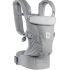  Кош за новородено Ergobaby Adapt Cotton удобен 0 - 4 години Pearl Grey - 5
