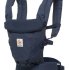  Кош за новородено Ergobaby Adapt Cotton удобно 0 - 4 години Midnight Blue - 1