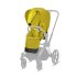 Material textil scaun sport Cybex Platinum - Priam 3.0 OFERTA SPECIALA  Mustard Yellow - 1