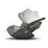 Scoica auto Cybex Platinum Cloud Z2 i-Size pentru copii, 0-24 luni, flexibila, confortabila - Soho Grey - 10