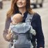 Кош за новородено бебе BabyBjorn One Air анатомичен 3D Mesh - Slate Blue - 4