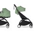 Καρότσι μωρού 2 σε 1 BABYZEN YOYO², μαύρο σκελετό, με πορτ-μπεμπέ και συσκευασία σε χρώμα μέντας - 1