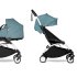 BABYZEN YOYO² Παιδικό Καρότσι 2 σε 1 με Πορτ-μπεμπέ, Λευκό Σκελετό & Aqua - 1