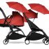 Чадър за количка BABYZEN YOYO², регулируем Червен - 11