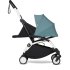 Babyzen Yoyo² Παιδικό Καρότσι 2 σε 1 με Λευκό Σκελετό, Πακέτο Νεογέννητου & Aqua - 5