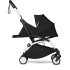 Детска количка BABYZEN YOYO² 2 в 1, бяла рамка, с пакет за новородено и пакет Черен цвят - 5