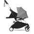 Детска количка BABYZEN YOYO² 2 в 1, бяла рамка, с пакет за новородено и пакет в цвят Сив - 5