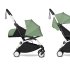 Бебешка количка 2 в 1 BABYZEN YOYO², бяла рамка, с пакет за новородено и цвят Peppermint - 1