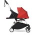 Детска количка BABYZEN YOYO² 2 в 1, бяла рамка, с пакет за новородено и пакет Червен цвят - 5