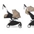 Детска количка BABYZEN YOYO² 2 в 1, бяла рамка, с пакет за новородено и цветен пакет Taupe - 1