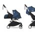 BABYZEN YOYO² Καρότσι 2 σε 1 με Λευκό Σκελετό, Πακέτο Νεογέννητου & Air France - 1