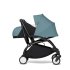 Carucior 3 in 1 pentru copii BABYZEN YOYO², cadru negru, pachet nou nascut, scoica auto Cloud G si pachet de culoare Aqua - 4