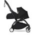 Carucior 3 in 1 pentru copii BABYZEN YOYO², cadru negru, pachet nou nascut, scoica auto Cloud G si pachet de culoare Black - 3