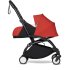 Carucior 3 in 1 pentru copii BABYZEN YOYO², cadru negru, pachet nou nascut, scoica auto Cloud G si pachet de culoare Red - 3