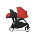 Carucior 3 in 1 pentru copii BABYZEN YOYO², cadru negru, pachet nou nascut, scoica auto Cloud G si pachet de culoare Red - 4