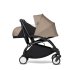 Carucior 3 in 1 pentru copii BABYZEN YOYO², cadru negru, pachet nou nascut, scoica auto Cloud G si pachet de culoare Taupe - 4