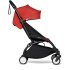 Carucior 3 in 1 pentru copii BABYZEN YOYO², cadru negru, pachet nou nascut, scoica auto Cloud G si pachet de culoare Red - 6