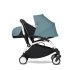 Carucior 3 in 1 pentru copii BABYZEN YOYO², cadru alb, pachet nou nascut, scoica auto Cloud G si pachet de culoare Aqua - 4