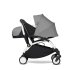 Carucior 3 in 1 pentru copii BABYZEN YOYO², cadru alb, pachet nou nascut, scoica auto Cloud G si pachet de culoare Grey - 4