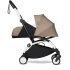 Carucior 3 in 1 pentru copii BABYZEN YOYO², cadru alb, pachet nou nascut, scoica auto Cloud G si pachet de culoare Taupe - 3