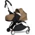 Carucior 3 in 1 pentru copii BABYZEN YOYO², cadru alb, pachet nou nascut, scoica auto Cloud G si pachet de culoare Toffee - 2