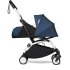 Carucior 3 in 1 pentru copii BABYZEN YOYO², cadru alb, pachet nou nascut, scoica auto Cloud G si pachet de culoare Air France - 3