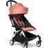 Carucior 3 in 1 pentru copii BABYZEN YOYO², cadru alb, pachet nou nascut, scoica auto Cloud G si pachet de culoare Ginger - 5