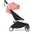 Carucior 3 in 1 pentru copii BABYZEN YOYO², cadru alb, pachet nou nascut, scoica auto Cloud G si pachet de culoare Ginger - 6