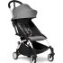 Carucior 3 in 1 pentru copii BABYZEN YOYO², cadru alb, pachet nou nascut, scoica auto Cloud G si pachet de culoare Grey - 5