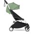 Carucior 3 in 1 pentru copii BABYZEN YOYO², cadru alb, pachet nou nascut, scoica auto Cloud G si pachet de culoare Peppermint - 6