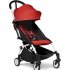 Carucior 3 in 1 pentru copii BABYZEN YOYO², cadru alb, pachet nou nascut, scoica auto Cloud G si pachet de culoare Red - 5