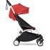 Carucior 3 in 1 pentru copii BABYZEN YOYO², cadru alb, pachet nou nascut, scoica auto Cloud G si pachet de culoare Red - 6